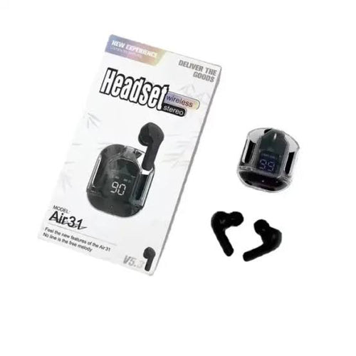 Air 31 Ear pod dual 5.2 Earbuds handfree bluetooth Wireless Earbuds